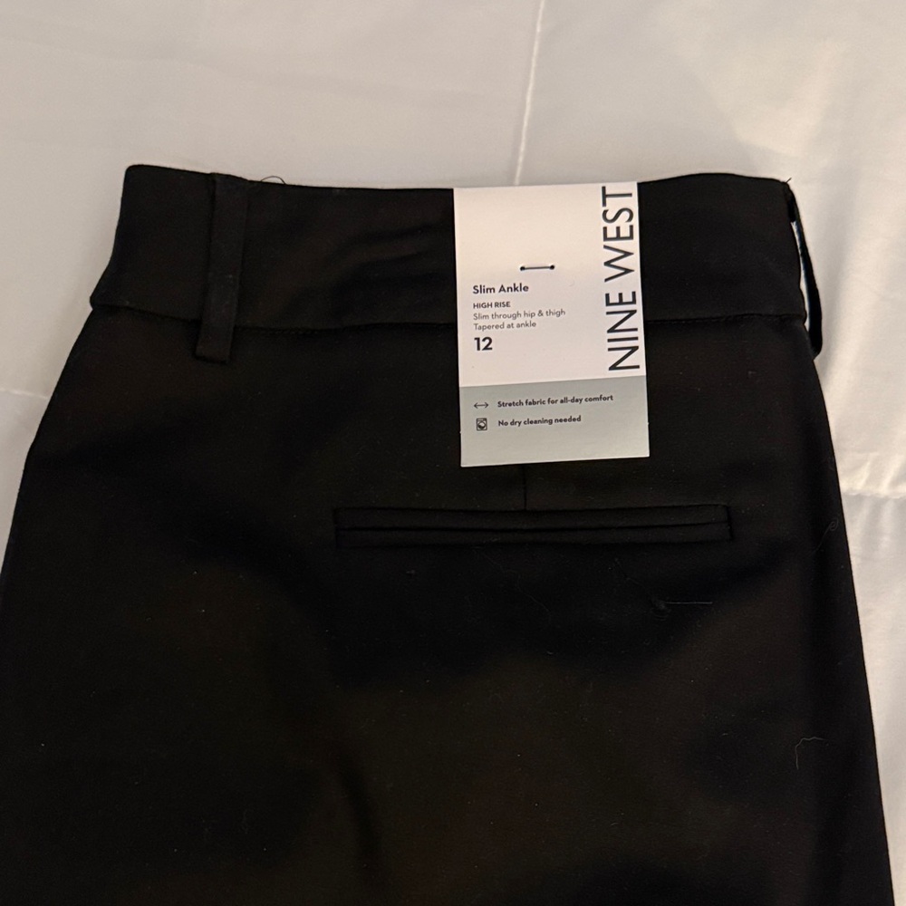 Nine West Elegant Black Trousers